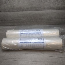 Lot of 2 USI Opti Clear Laminating Film Rolls 18"x500" 1.3 Mil 1" Core New