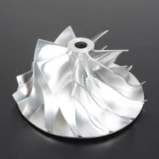 Turbo Billet Wheel for T3 T4 T04B T04E T04S / 60-1  59 / 76.2mm Bore 6.35mm 7+7