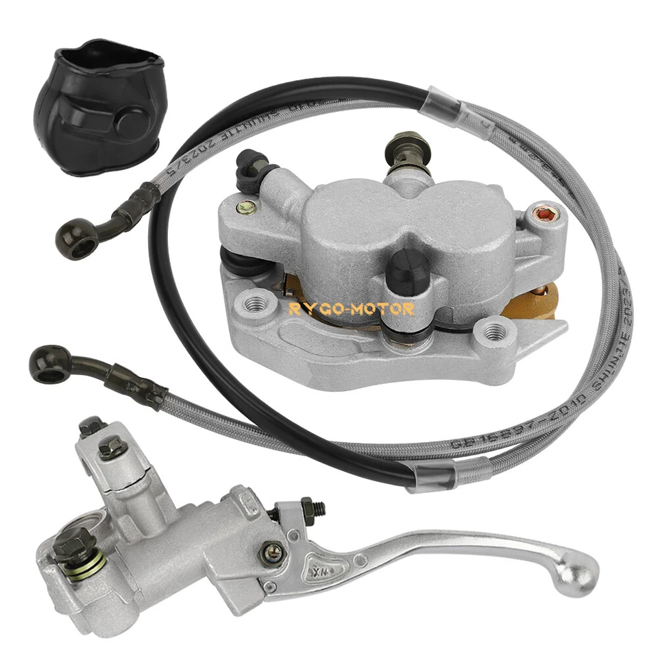 Front Brake Caliper Master Cylinder Hose Assembly for Honda CRF450R 2004-2020 - Image 4 of 4