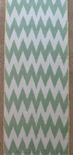 11 Yard HAND MADE UZBEK Natural SILK IKAT ADRAS FABRIC 081
