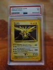 Pokemon TCG Zapdos Base Set Unlimited Holo 16/102 PSA 7