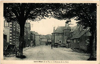 AK St-MÉEN - L'Avenue de la Gare (357100)