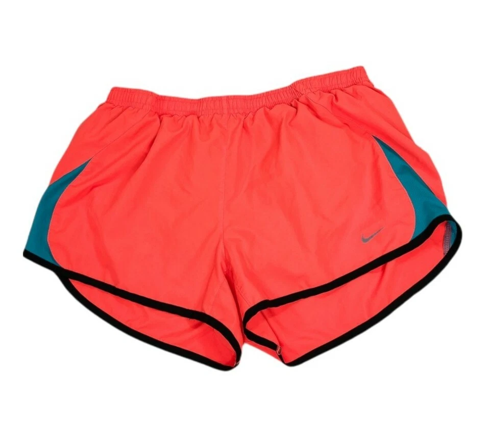 Neon running clearance shorts women's