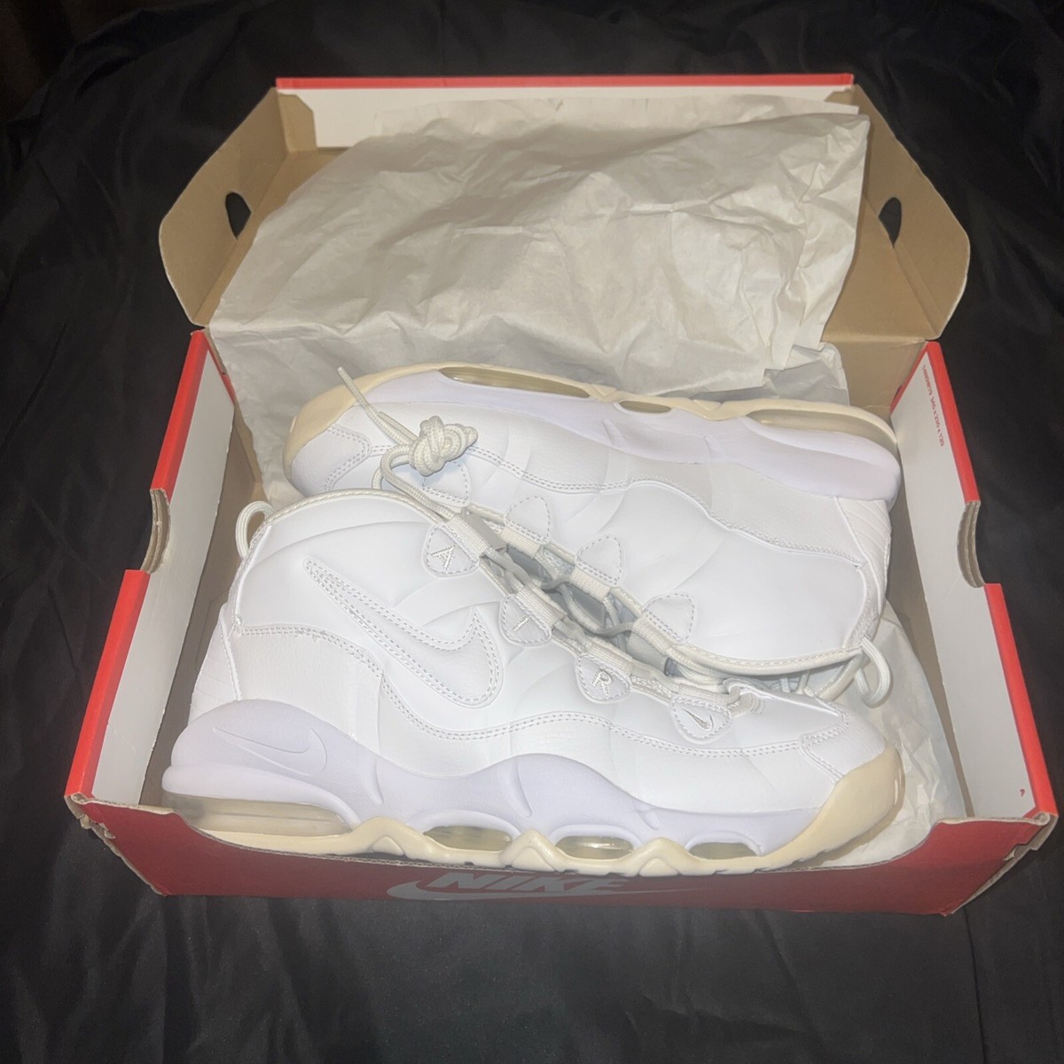 Size Nike Air Max Uptempo '95 Triple White