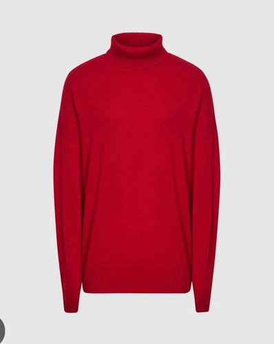 Reiss Nova Rollkragenpullover In Rot Größe M - Bild 2 von 12