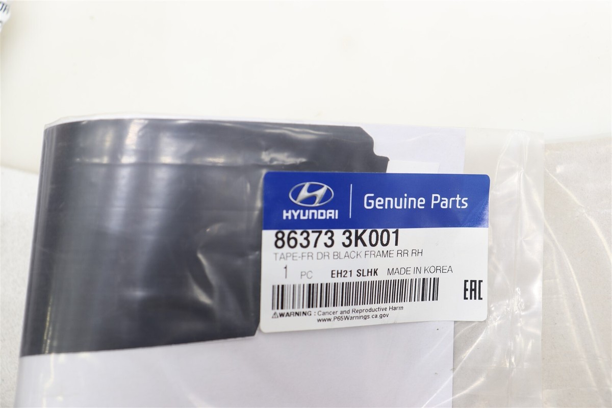 NEW OEM Front Right Door B-Pillar Black-Out Tape 863733K001 for