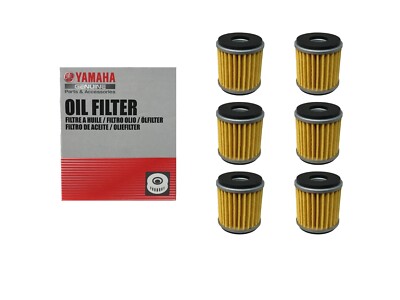 OEM Yamaha Oil Filter 5D3-13440-09 6 PACK | eBay