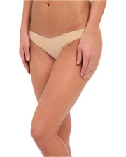 Commando Tiny Thong Beige L49549 Women's Underwear Size S/M