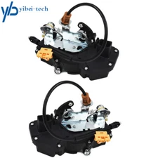 Rear LH + RH Power Door Lock Actuator& Latch for Silverado Sierra Crew Cab Truck