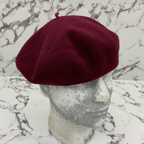 Men's Kangol Burgundy Anglobasque Wool 