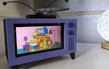The Simpsons TV - Amazon Echo Show 5 Stand - Quirky Smart Assistant Stand -Alexa