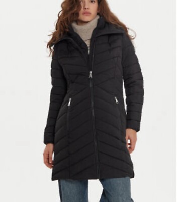 DKNY Wintermantel M Jacke Winterjacke Parka schwarz Jacke