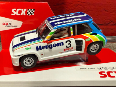 SCX 1/32 Scale SCX 1/32 Scale Analog  Renault 5 Turbo   Pure w/lights U10523X300