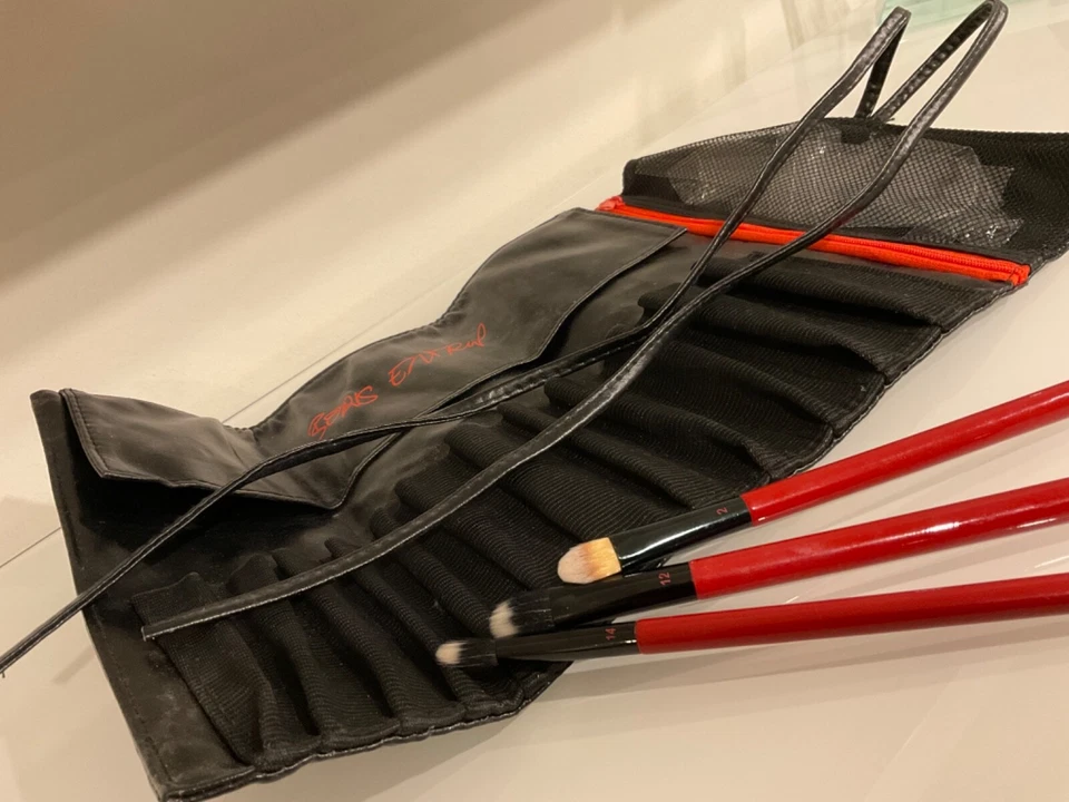 Boris Entrup Pinsel Set mit Pinseltasche , 4 teilig , getestet wie neu - Bild 3 von 4