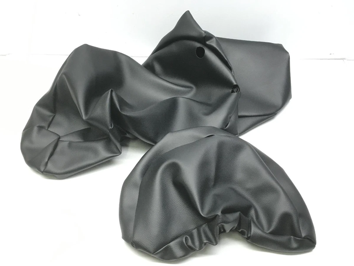 Seat Cover Coating Saddle Leatherette Black Suzuki BURGMAN 250
