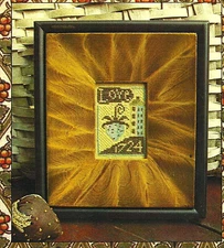 Carriage House Samplings "Love" Pattern