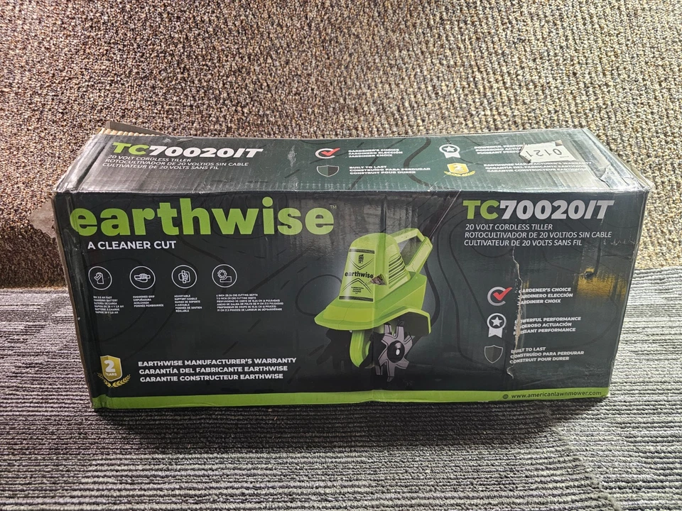 Earthwise TC70020IT беспроводной садовый культиватор электрический ручной аккумулятор - Изображение 2 из 4