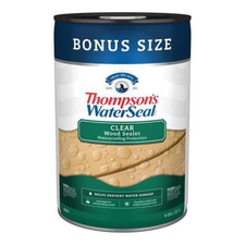 Thompson'S Waterseal Clear Wood Sealer Clear Oil-Based Wood Sealant 6 Gal