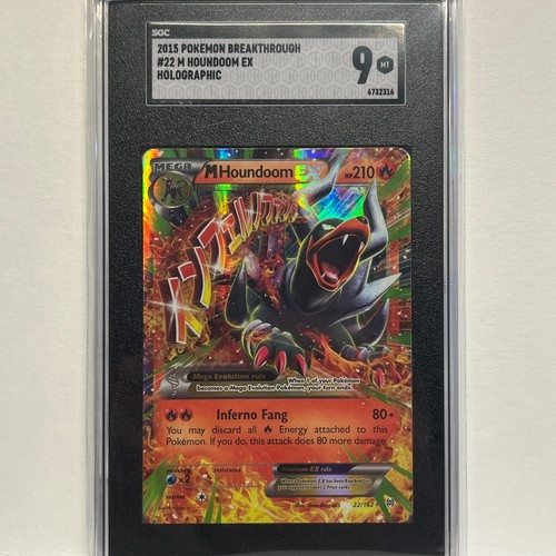 M Houndoom-EX graded SGC 9 for sale on eBay