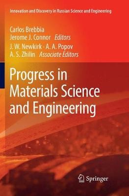 Fortschritt in Materialwissenschaften und -technik - 9783030092054