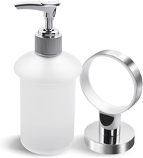 Bathroom Lavatory Soap Lotion Dispenser Pump Wall Mount with SUS304 Stainless...