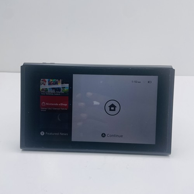 #ad Black Nintendo Switch HAC 001 01 V2 2019 Model Console Only $99.99