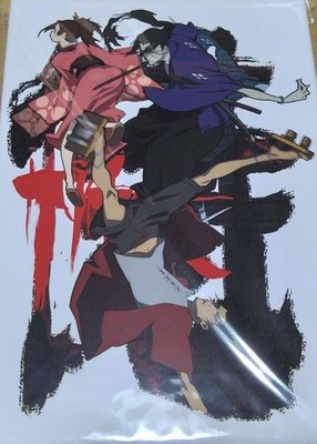Samurai Champloo Lottery A Prize Canvas High-Resolution Reproduction Character F