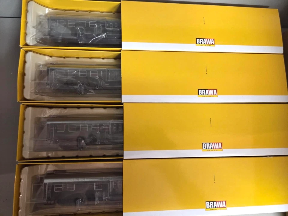 Brawa H0 8x Wag. 46081 46082 46083 46084 46086 46087 46088 aus unserer Sammlung - Bild 3 von 4
