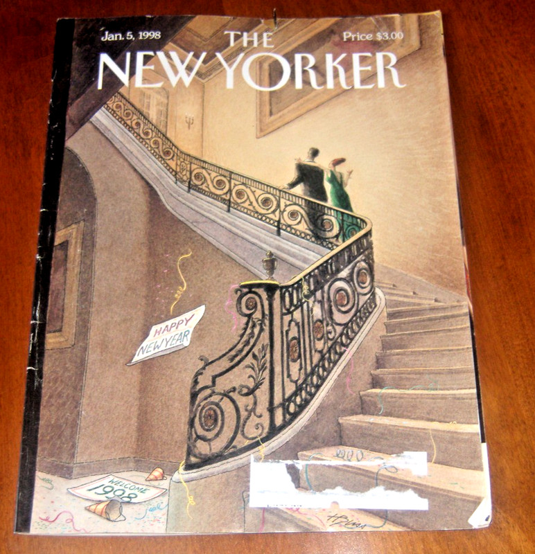 New Yorker Magazine Jan 5 1998