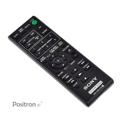 Original Sony RM-AMU178 Fernbedienung für CMT-S20 S30 Audio System / geprüft