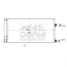AC Condenser For RENAULT Kangoo BE BOP Laguna III Latitude 07-15 921000002R