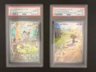 PSA 10 Meowth 192/SV-P Paldean Wooper 193/SV-P AR Set Pokemon Card Japanese
