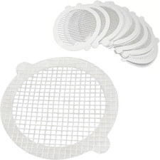30 Pcs Reusable Drain Sticker Hair Catcher (Round)