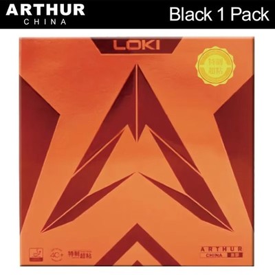 LOKI Arthur China Table Tennis Rubber Sheet Pips-In Sticky Orange Sponge