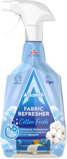 Fabric Refresher Spray 750ml Cotton Fresh Clothes Curtains Carpet Freshener 2.25 per litre