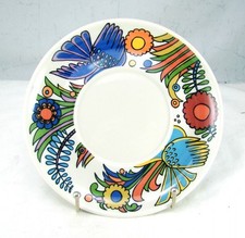 Villeroy  Boch Vitro Porcelaine ACAPULCO Cream Soup Saucer s Only EXCELLENT