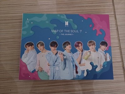 BTS Map of the Soul 7: The Journey Album CD K-Pop Blue/Pink Cardboard Sleeve