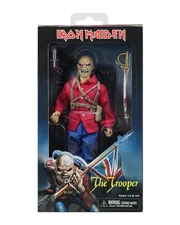NECA Iron Maiden Eddie the Trooper 8" inch Action Figure Clothed  14903