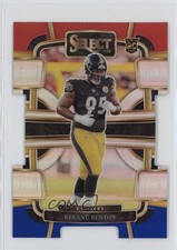 2023 Panini Select Concourse Red & Blue Prizm Die-Cut Keeanu Benton #84 2l4