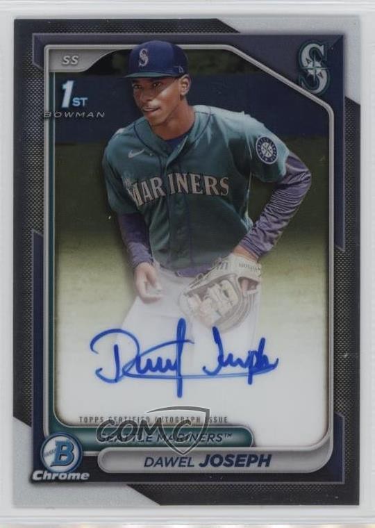 2024 Bowman Chrome Prospect Auto Dawel Joseph #CPA-DJ Auto pe8