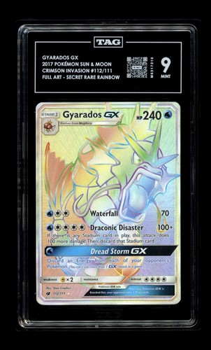 Gyarados-GX graded TAG 9 for sale on eBay