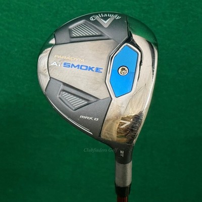Callaway Paradym Ai Smoke Max D 21° Fairway Wood 7 Mitsubishi Diamana K 60 Stiff