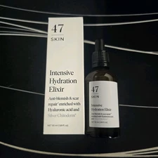 47 Skin - Face Serum - Anti-blemish And Scar Repair With Silver Chitoderm - New 
