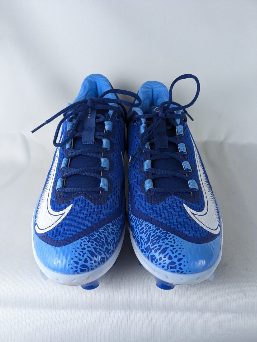 Nike Alpha Huarache Elite 4 Blue Baseball Cleats DX6962-416