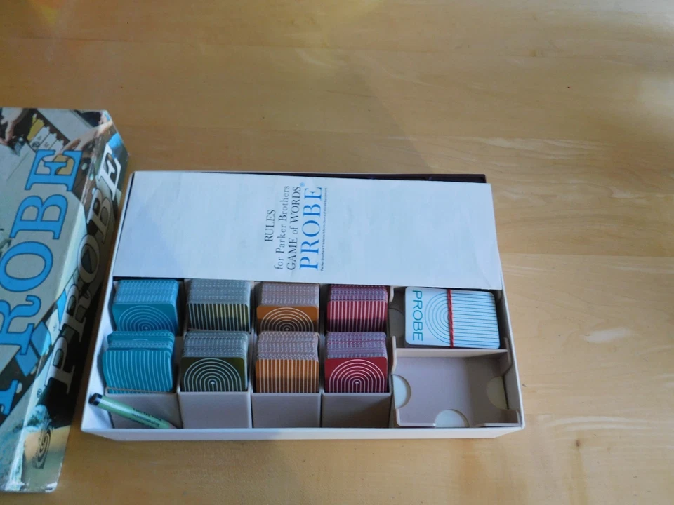 1964 Probe Parker Brothers Game of Words Complete Vintage - Image 3 of 4