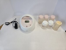 Spectra S1 Plus Double Electric Breast Pump Portable Recharging Pink W Power Crd