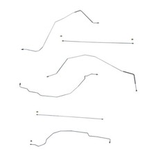 Brake Line Kit Intermediate Mid Chassis Tubes ABS 200-04 Alero OE Steel 7pc