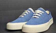Sperry Women's Candy CVO Denim Blue Canvas Low Top Sneakers Size 10