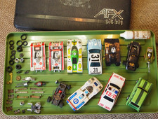 Vtg Aurora AFX slot cars (parts/lot) HO scale