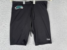 TYR Swim Jammers Mens 28 Black Racing Jammer ...
